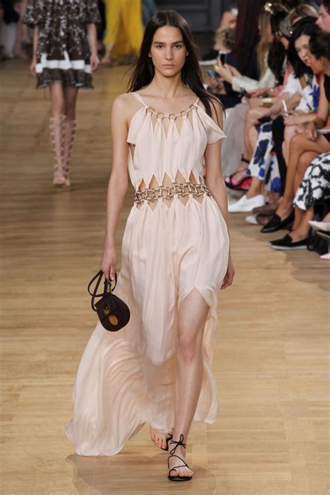 chloe spring 2015 dresses.